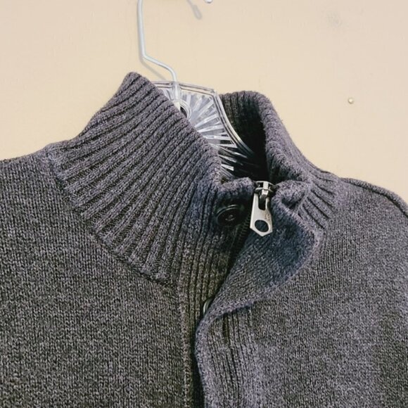 American Eagle | Men's Athletic Fit Quarter Zip Up Sweater (Size Small) - Picture 6 of 10